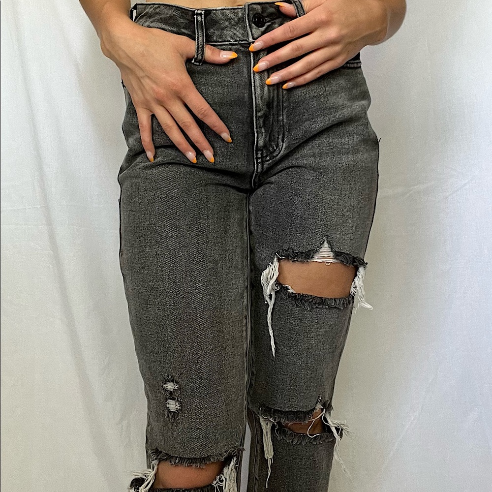 Ripped Black Jeans